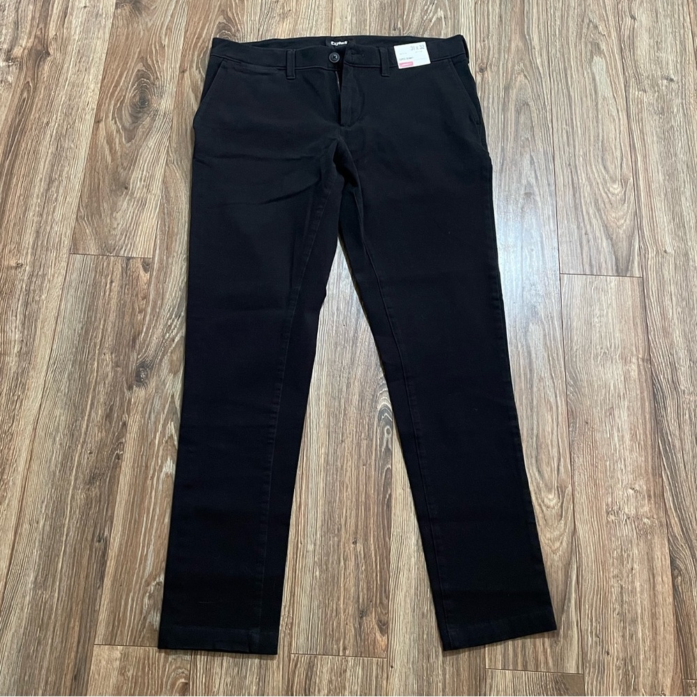 New Express Black Super Skinny Stretch Pants